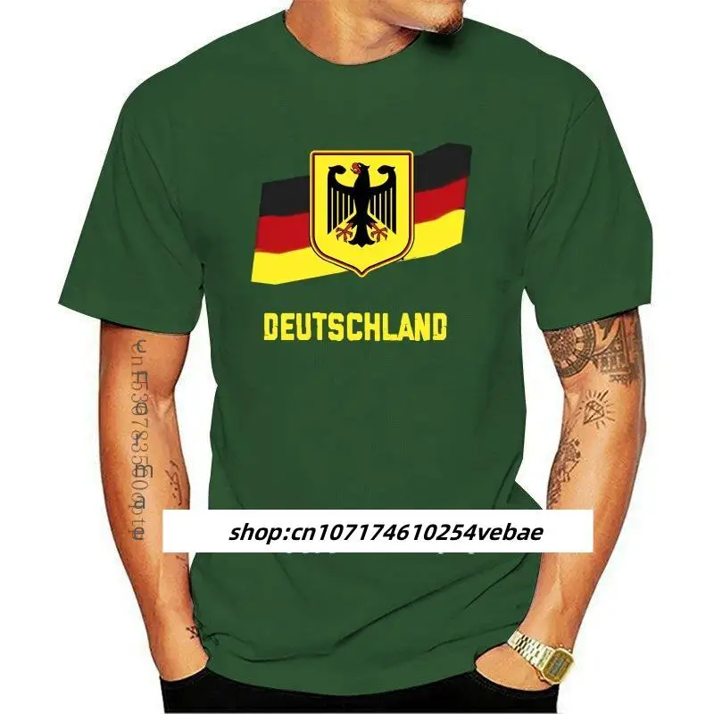 Kaus Jerman Futbol Bendera Tim Dunia Kaus России Elang Jerman Diskon полем Musim Panas Fashion
