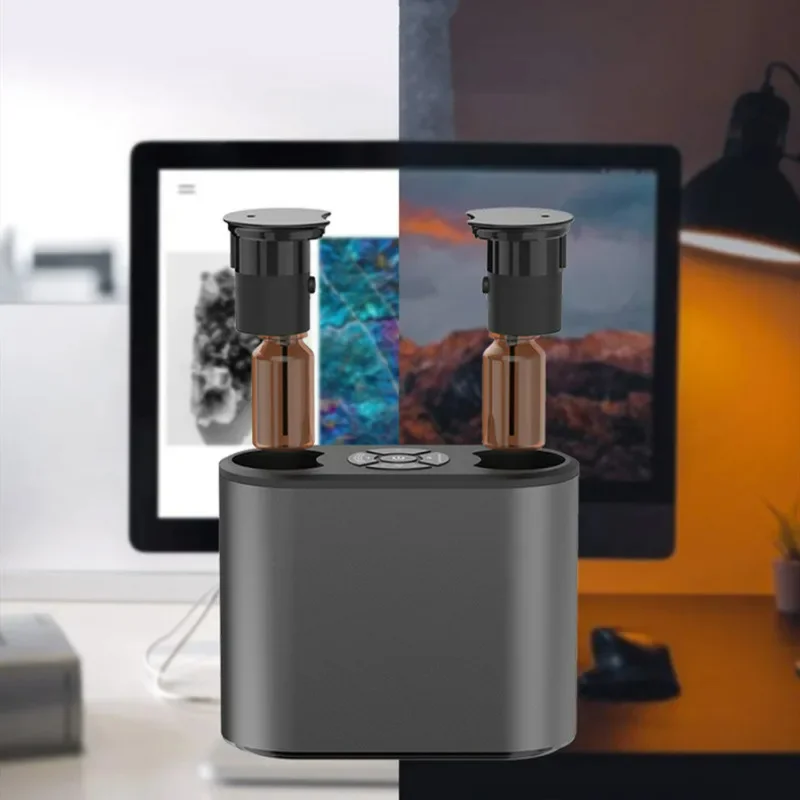 Фото Безводный диффузор USB алюминиевый распылитель аромата диффузор ароматерапия эфирные масла диффузор без воды для отеля №3
