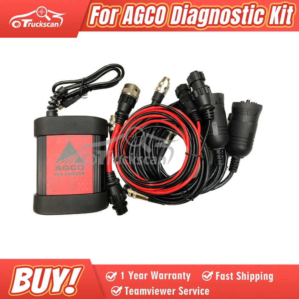 Готовый к использованию для AGCO CANUSB EDT интерфейса Стандартный сверхмощный сканер для диагностики сельского хозяйства