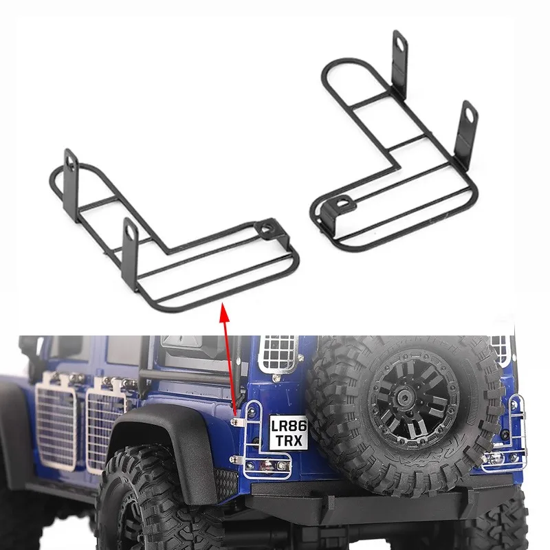 GRC для Trx4m Defender Обновление Опционарные детали TRX4M Сеть крышек заднего фонаря из нержавеющей стали # G178ZS/B