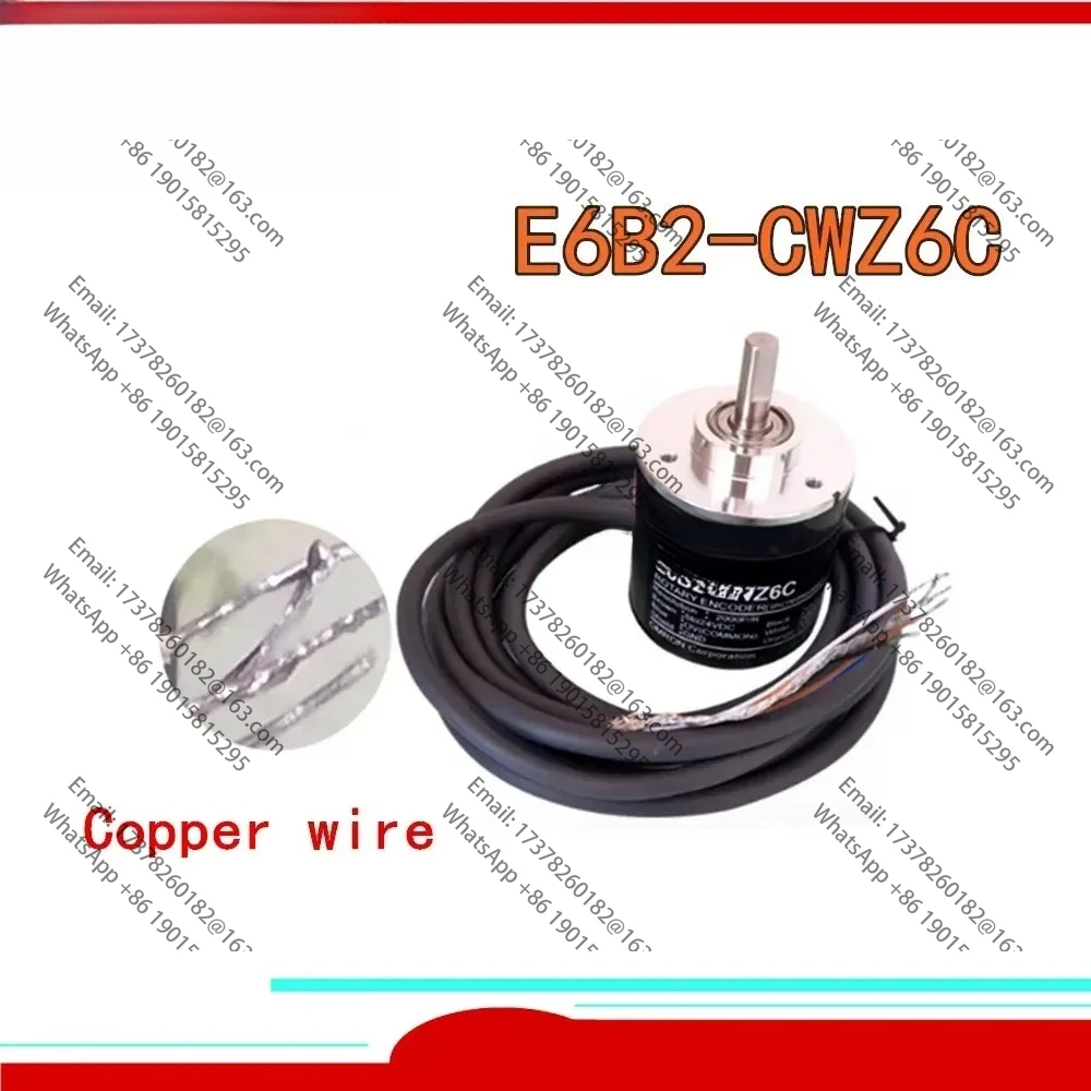 E6B2CWZ6C Поворотный энкодер E6B2-CWZ6C 20 30 40 60 100 200 360 400 500 600 1000 1800 2000 2500P/R 5-24 В Поворотный инкрементный двигатель