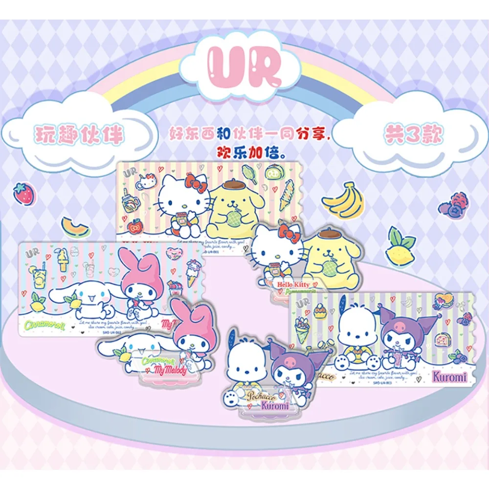 Фото KABAO оригинальный Sanrio детский подарок-сюрприз на день рождения милая исцеляющая звезда семейный персонаж акриловая подставка фигурка модель украшения №5