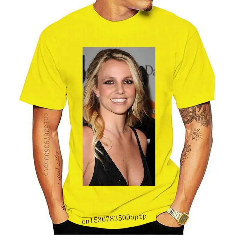 Фото Логотип Tur Britney Spears Piece Of Me Бару Mode Pria Grafis Musim Panas Pria Hitam №1