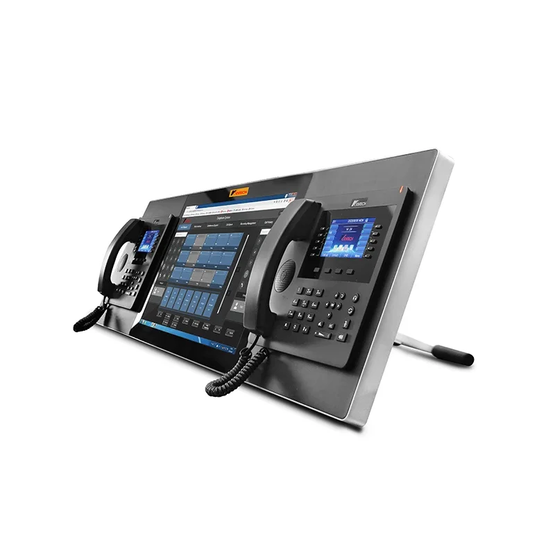 Программное обеспечение KNTECH Ip Pbx System Центральный стол управления с программным обеспечением системы Ip Pbx Центральная консоль управления доступом KNDDT-1-A21