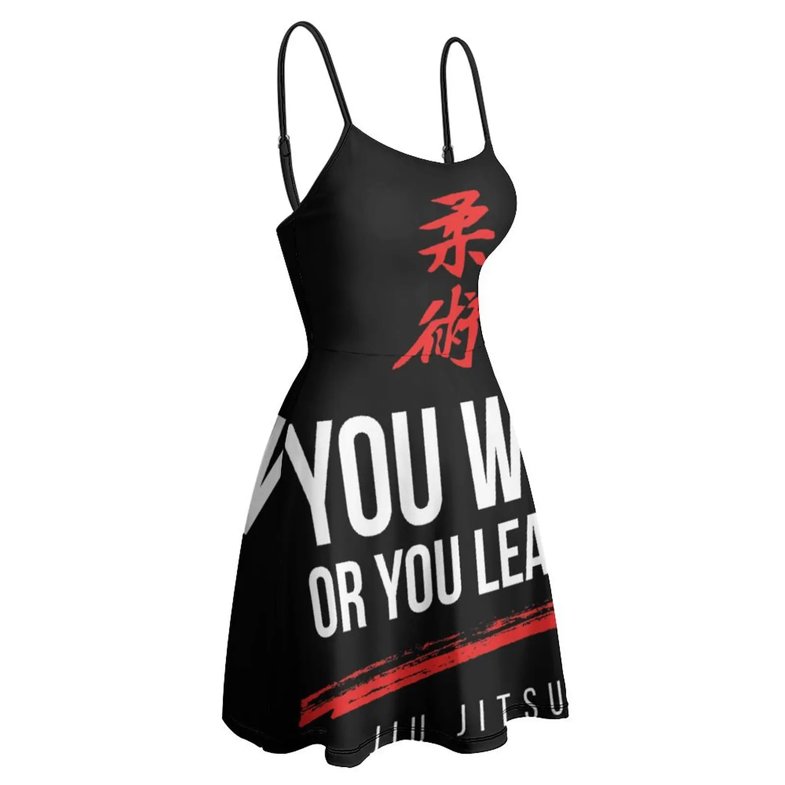 You Win Or You Learn Jiu Jitsu Essential T Креативное сексуальное женское платье Женское платье на бретельках Geek Party The Dress