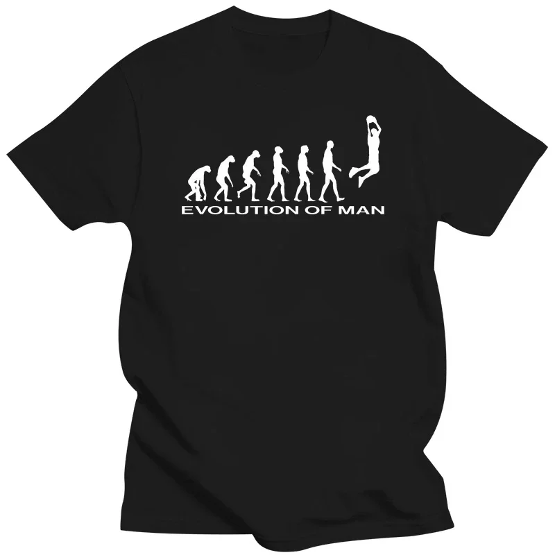 Homme Evolution of Man .. Спортивная футболка в виде баскетбольного мяча, повседневная мужская футболка на заказ 2024