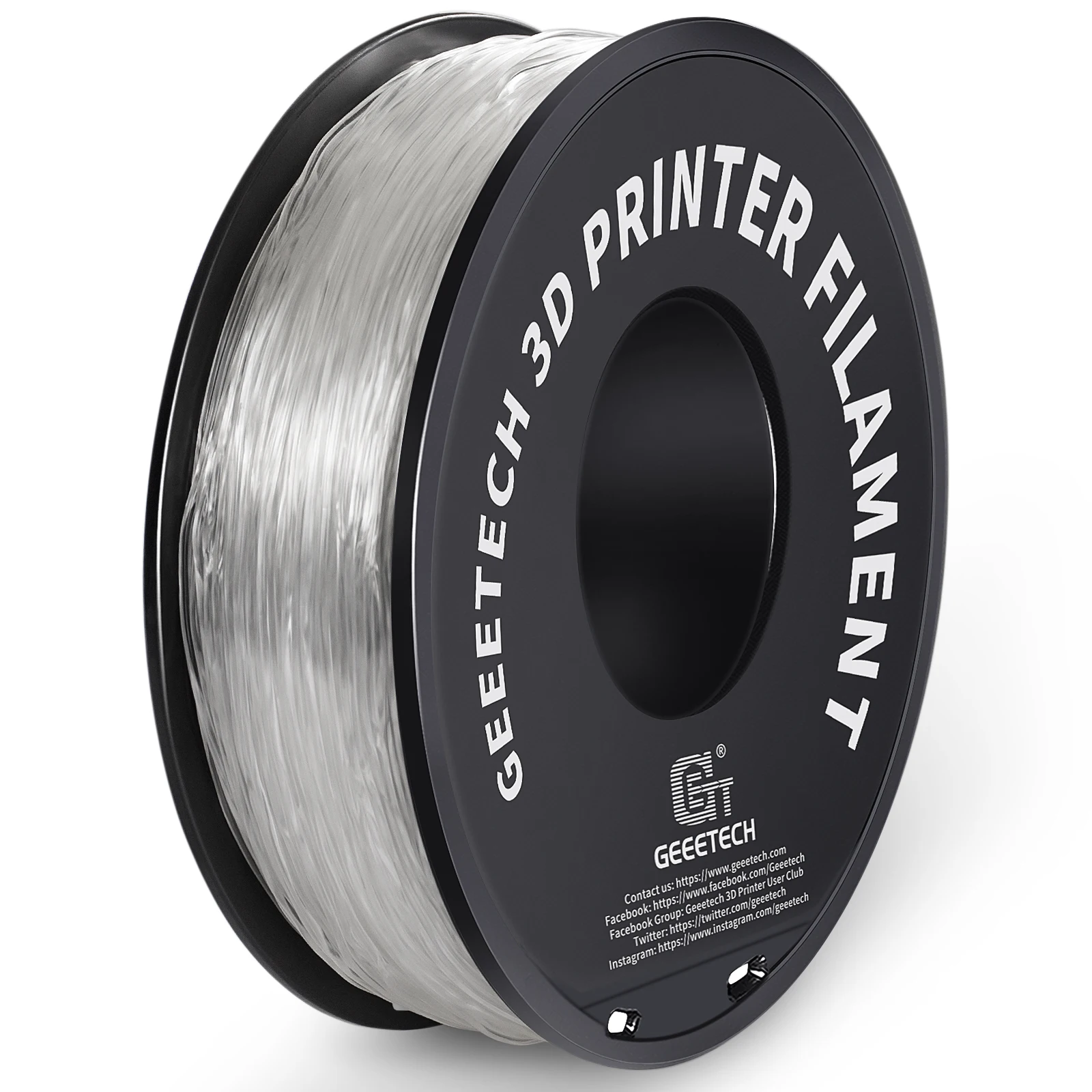 Фото GEEETECH 3D ТПУ Гибкая нить ТПУ материал 1кг 2.2LBS/катушка 1,75 мм пластиковая вакуумная упаковка, Нетоксичная Высококачественная безопасная №1