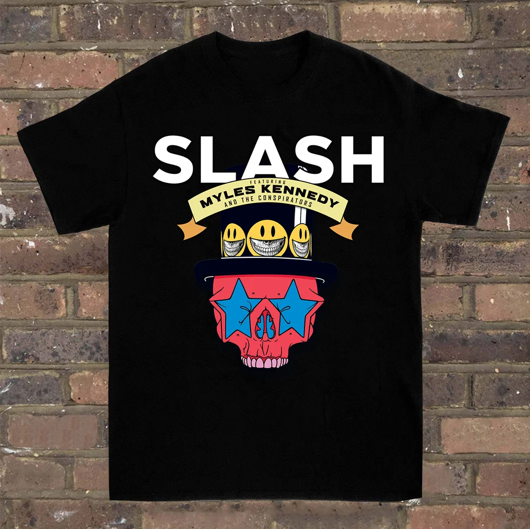 Рубашка Slash с изображением милса Кеннеди и заговоров CB434 с длинными рукавами