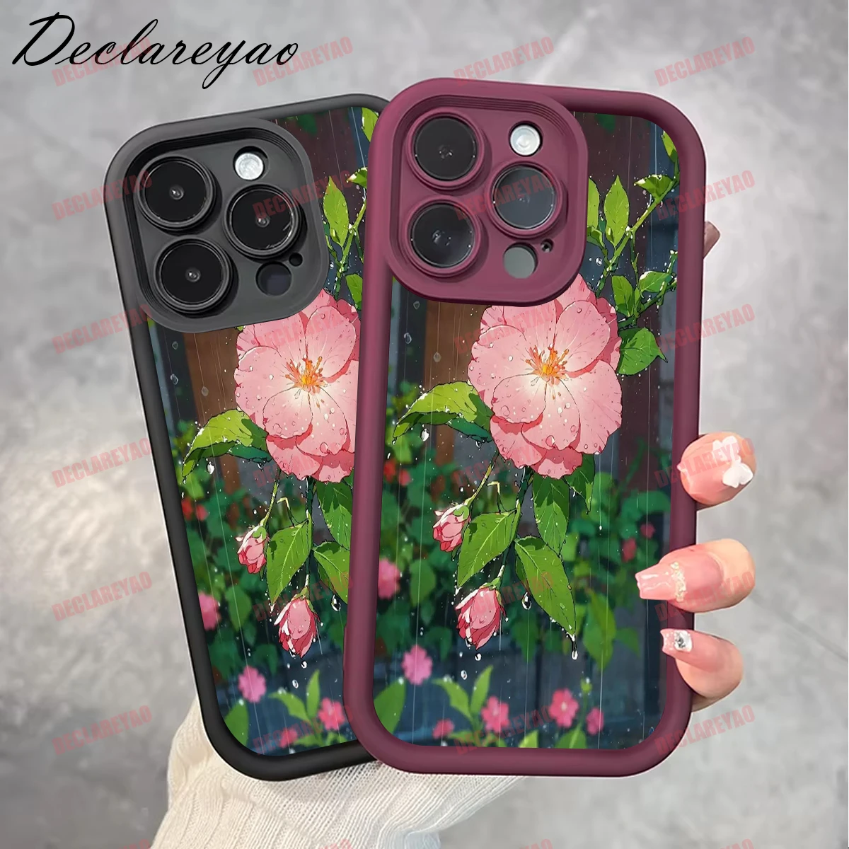 Фото DECLAREYAO Матовый ТПУ Мягкие легкие тонкие чехлы для Realme 11 C15 P V13 2 Q3 50 C51 Narzo C17 C67 GT3 Lite C11 Чехлы противоударные №5
