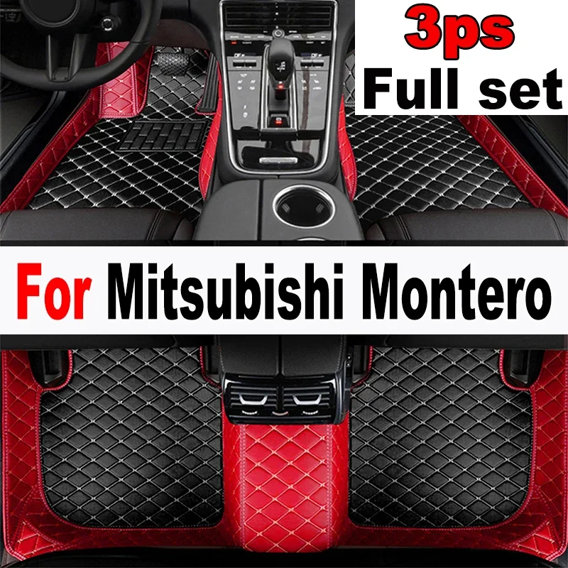 Автомобильные коврики для Mitsubishi Montero Outlander Airtrek CU ZE ZF 2001 ~ 2006, кожаные коврики, коврики, аксессуары для домашних животных 2002 2003