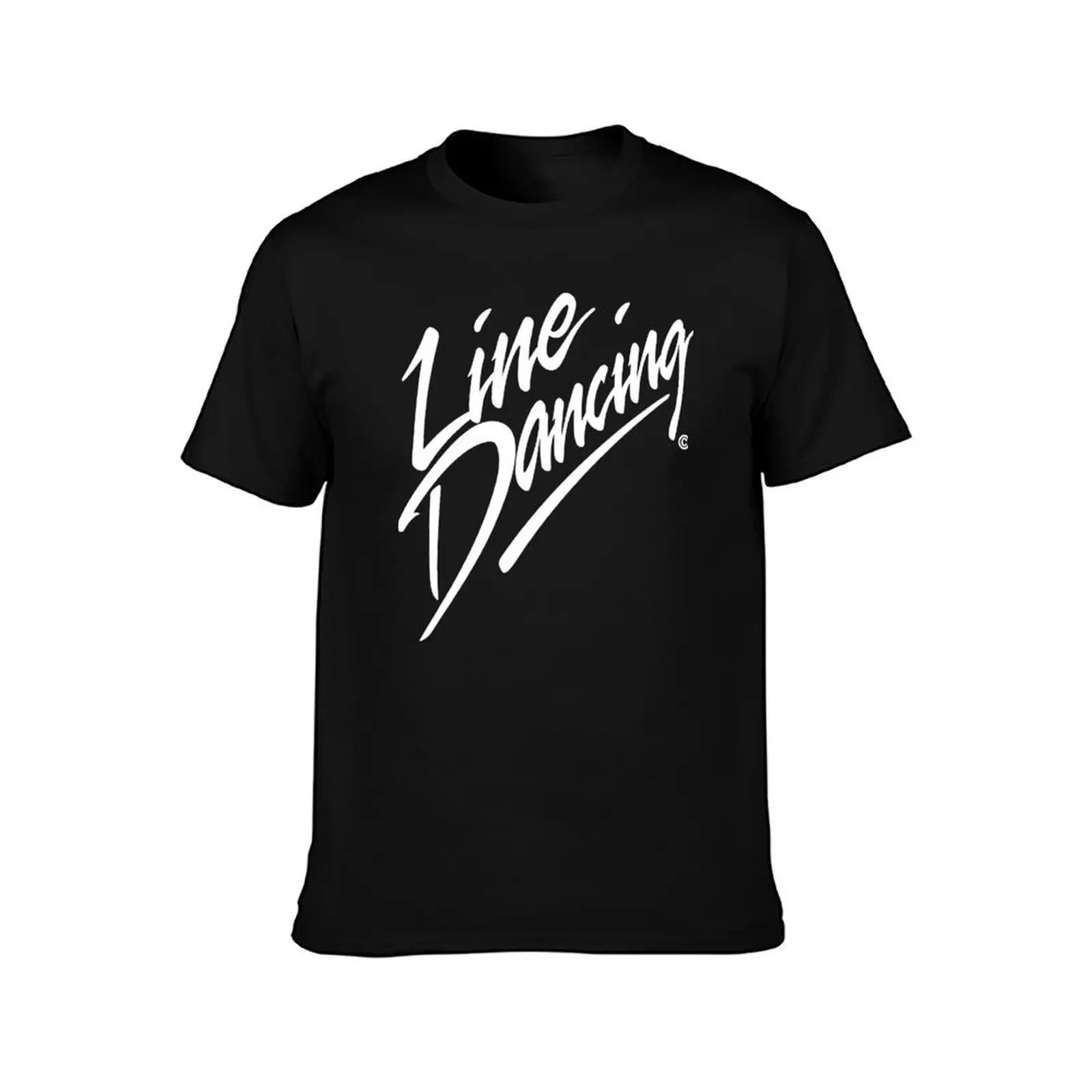 Фото Футболка LINE DANCING HANDWRITTEN, BY SUBGIRL, хлопковая футболка, черная хлопковая футболка, однотонная мужская упаковка, футболка №2