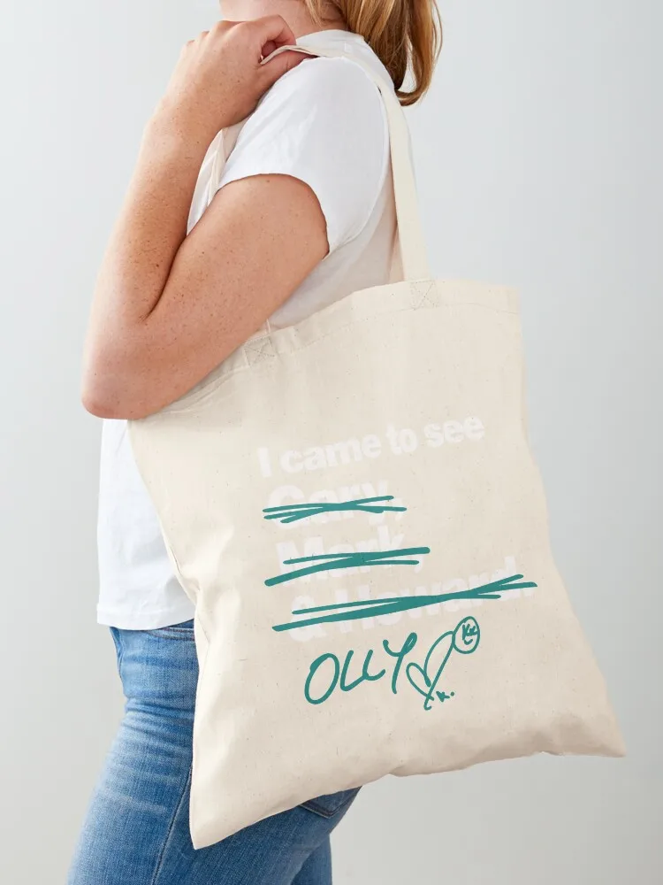 Фото Сумка Olly Murs Merch I Came To See Olly Tote Bag, женская сумка-тоут, тканевые сумки, персонализированная сумка-тоут №2
