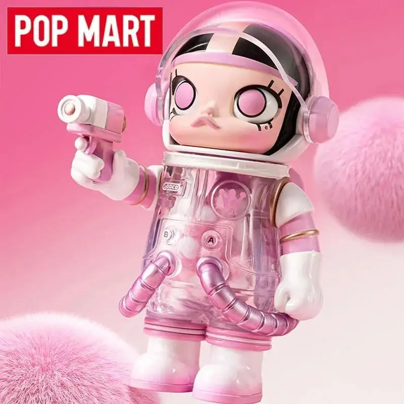 Фото POP MART Mega Space Molly 100% серия 3, слепая коробка, загадочная коробка, сумка для догадок, игрушки, кукла, милая аниме-фигурка, коллекция настольных украшений №4