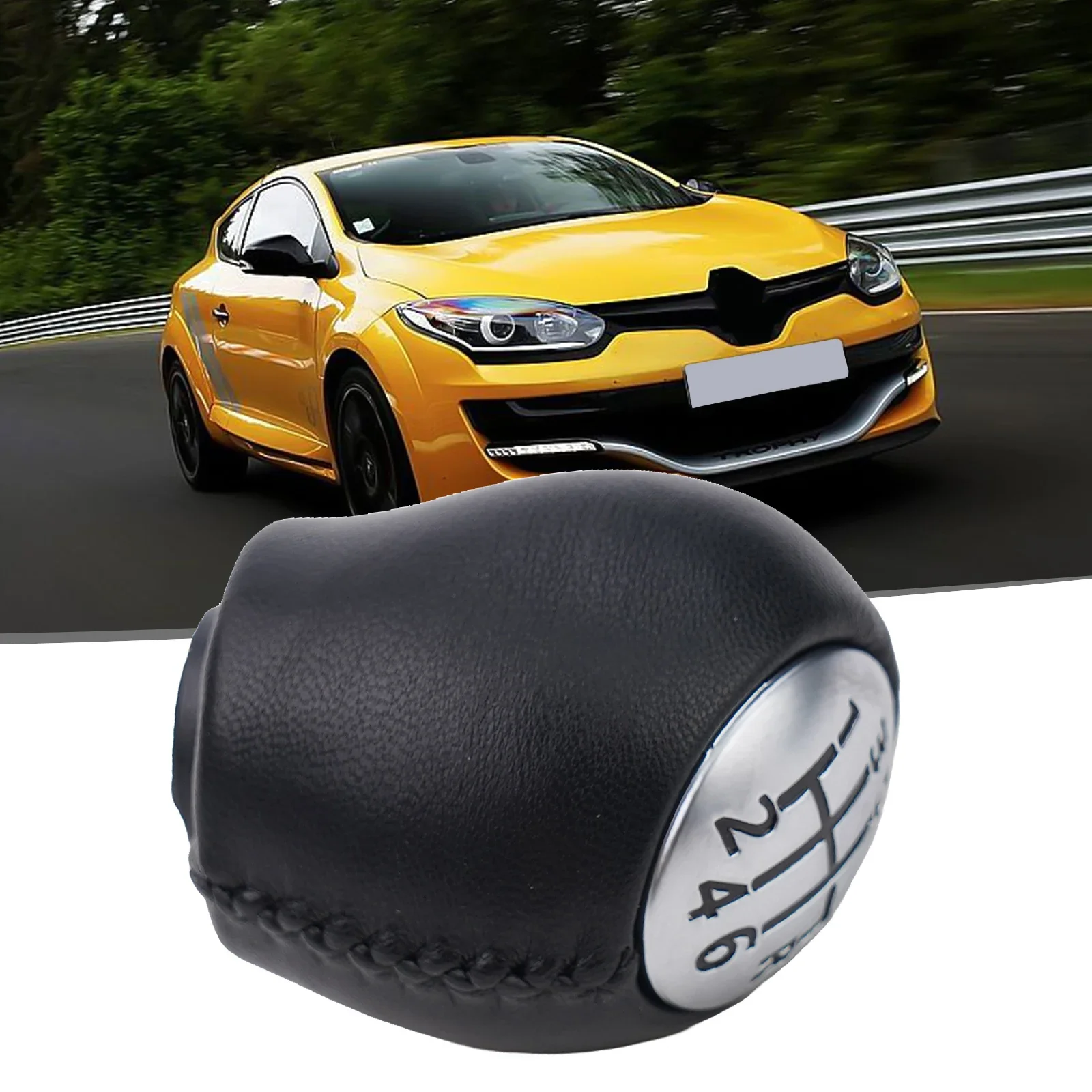 Фото Добавьте на ощупь элегантность вашего для Renault Megane Scenic Laguna Espace Master Trafic с 6-скоростной ручкой переключения передач №3