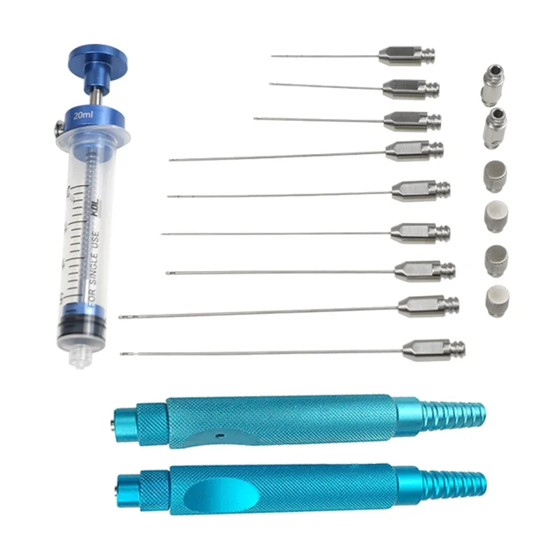 Канюля для липосакции Аспирация Cannula Fat Inflitration Cannula Titanium Handle прибор для липосакции