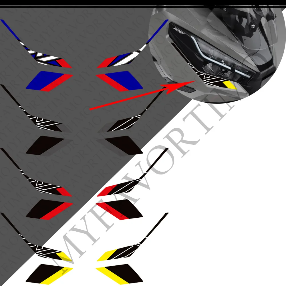 Для Honda X-ADV XADV X ADV 750 Защитная накладка на бак, комплект наклеек на колени, корпус крыла, лобовое стекло 2021-2023 2024