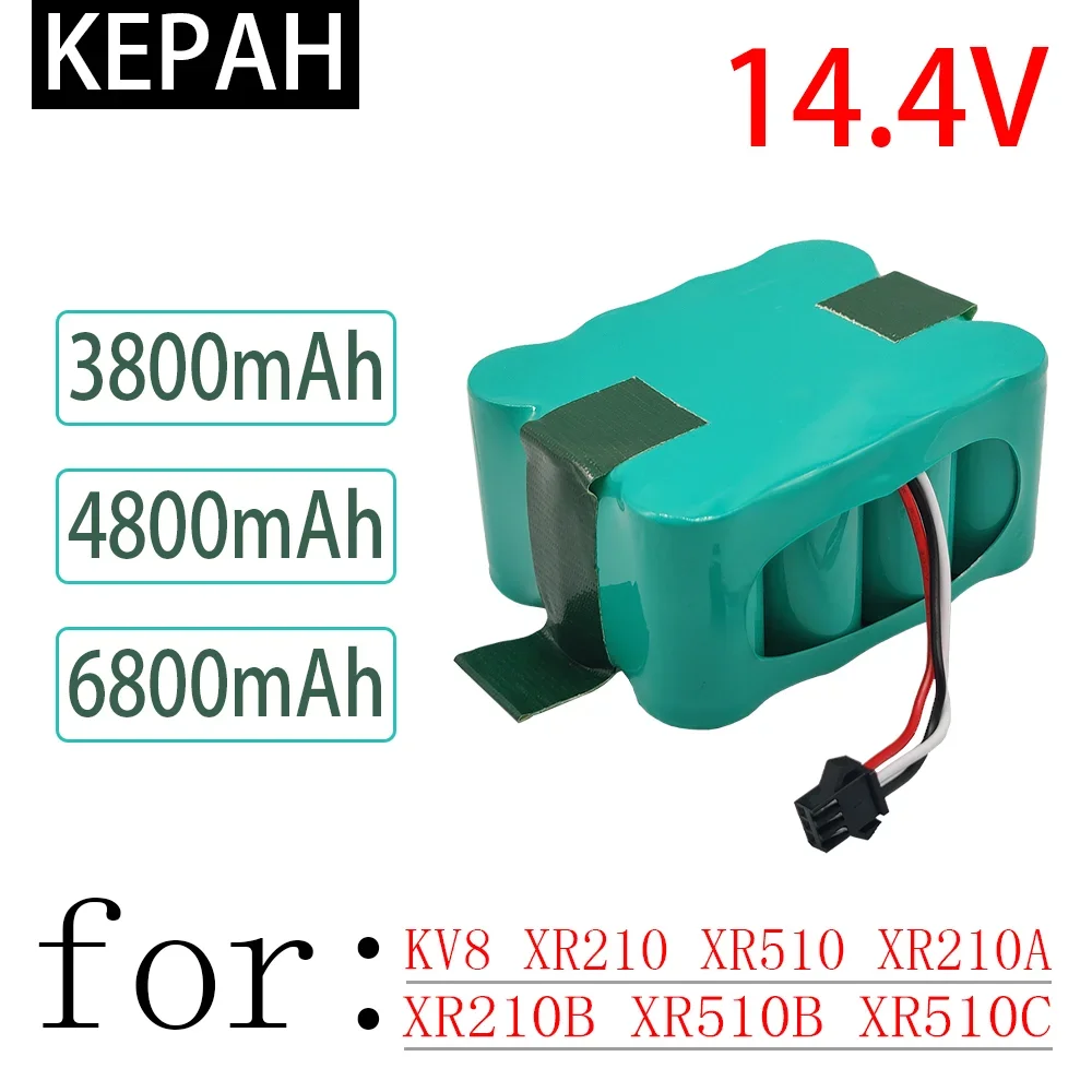 KV8 XR510 XR210A XR210B XR510B XR510C подходит для новых никель-водород SC аккумуляторов 14,4 В для роботов 3800 мАч-480 мАч-6800 мАч