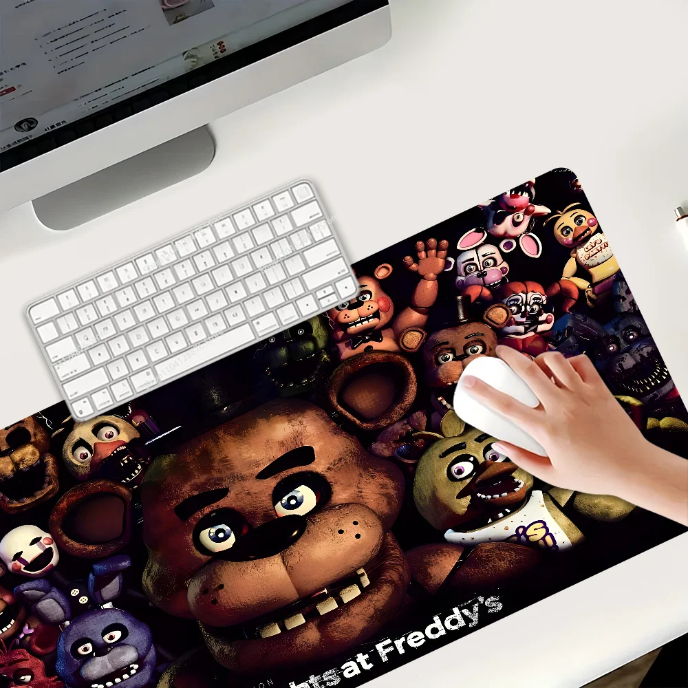 Коврик для мыши в стиле аниме F-Fnaf-Animatronics, большой игровой коврик для мыши, утолщенный коврик для компьютерной клавиатуры LockEdge, настольный коврик (art.: 3920cc7fa8923) - 3920cc7fa8923