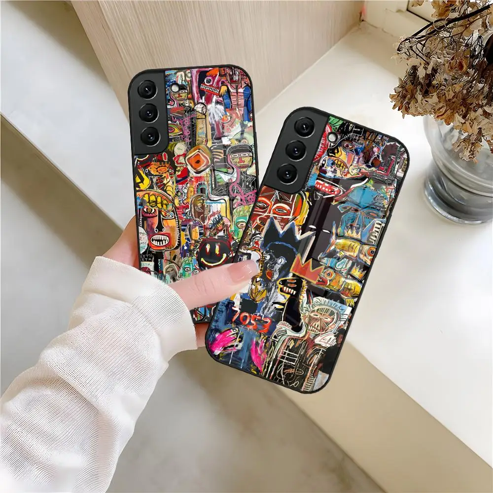 Стекло для телефона B-Basquiats Art для Samsung Galaxy A05 A06 A16 A26 A36 A56 A25 A35 A14 A24 A34 A13 Cover