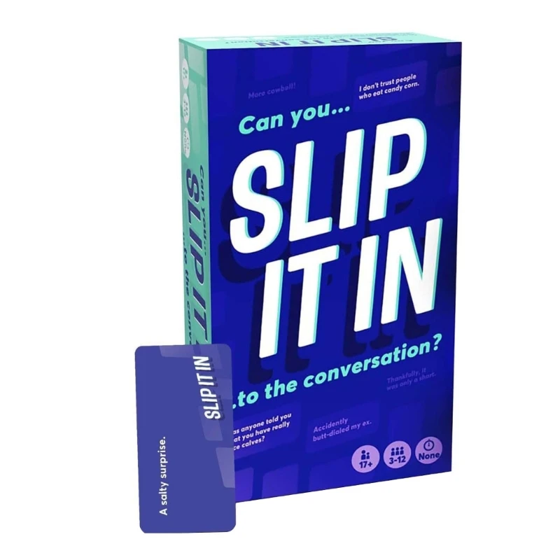 Интерактивная карточная игра «Slip It in Game» для веселой вечеринки, развлекательная игра, захватывающая игра «Slip It in