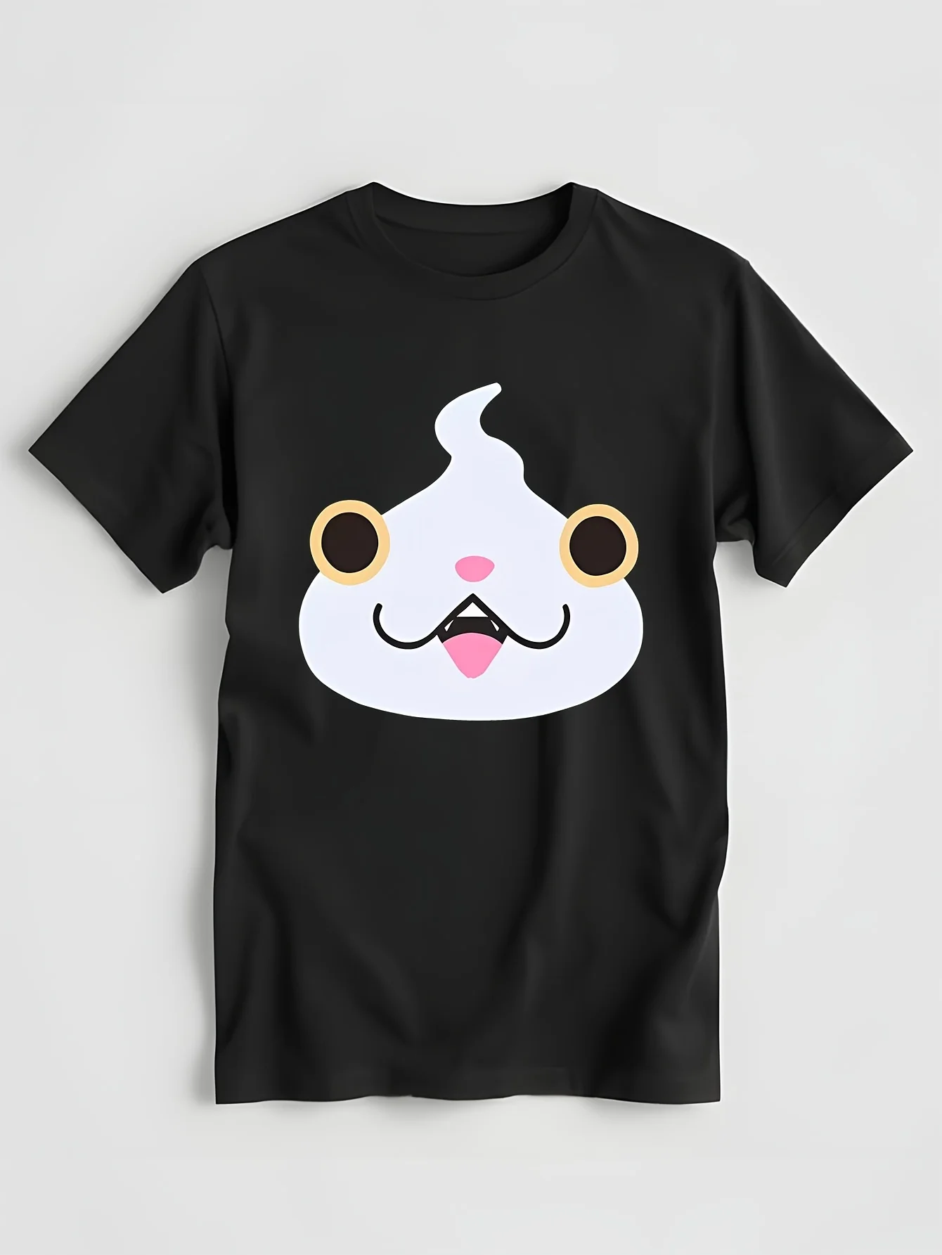 Новая футболка с изображением аниме Yo Kai Yokai Watch Jibanyan Face, красная, Nwt 100, подлинная