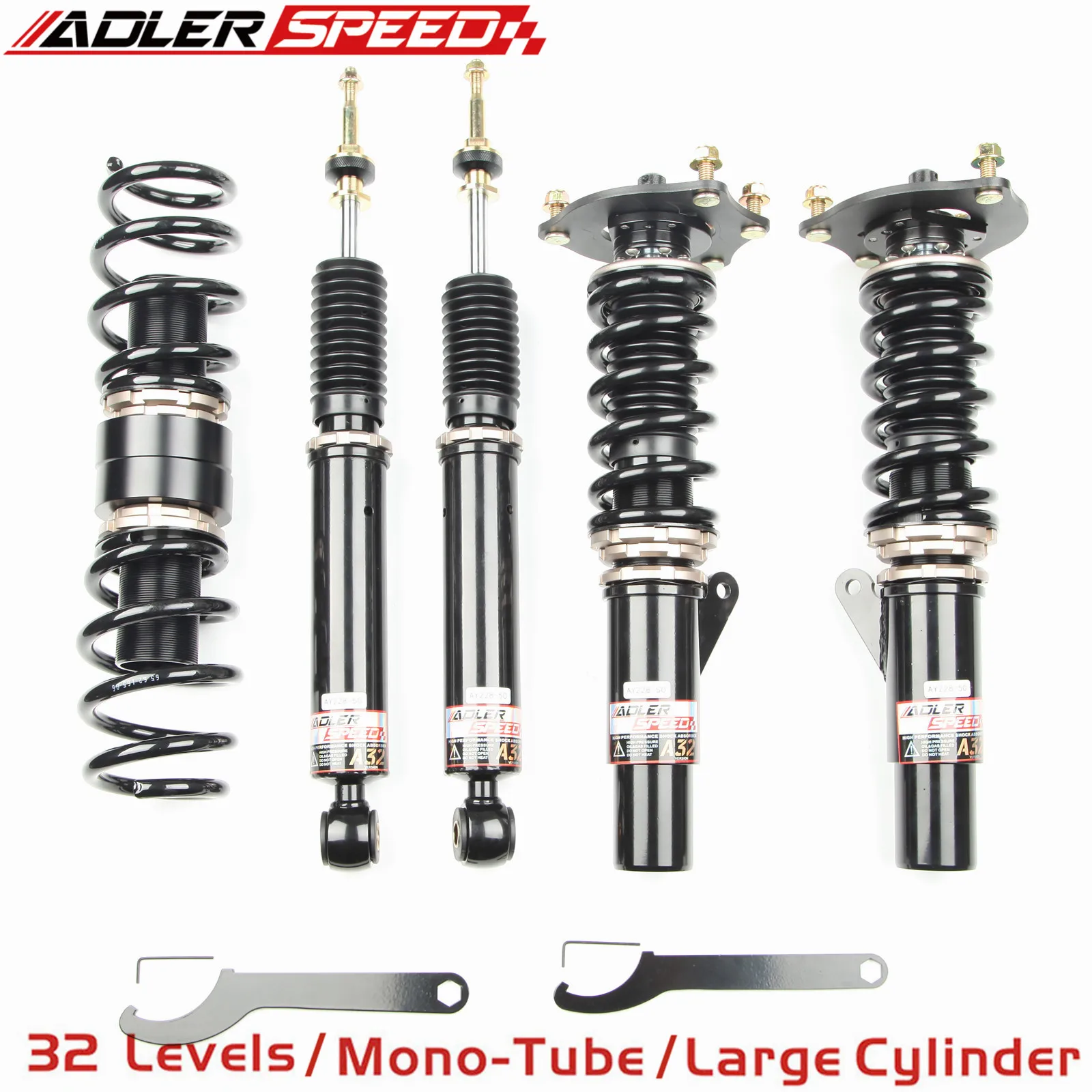 ADLERSPEED койловерс шок для Non Si Civic 22-24 седан/Хэтчбек 32 уровня Adj. Высота стойки