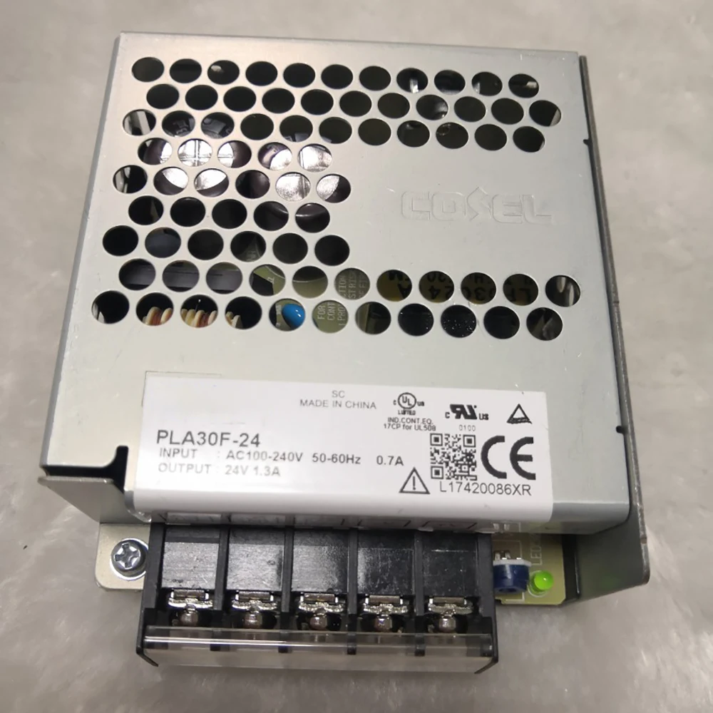Для COSEL PLA30F-24 30 Вт Входной USB-порт 50-60 Гц 0.7A выходной 24 В 1.3A AC/DC импульсный источник питания Быстрая доставка Высокое качество