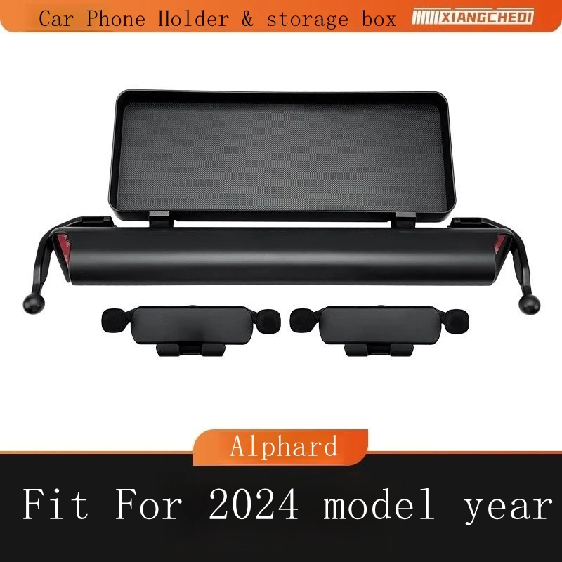 Автомобильный держатель для телефона Alphard 40series 2024, модель год, Toyota Vellfire, ящик для хранения, крепление для вентиляционного отверстия, держатель для мобильного телефона (art.: 3920ccc6a3783) - 3920ccc6a3783