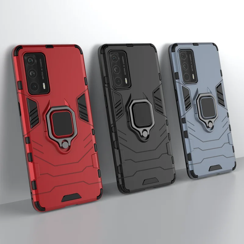 Чехол-подставка с кольцом для OPPO Realme X7 Pro (art.: 3920c976e653d) - 3920c976e653d