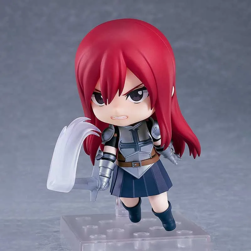 Фото GOOD SMILE COMPANY NENDOROID FAIRY TAIL Erza Scarlet Аниме фигурка Передвижная игрушка Аниме Периферийные фигурки Кукла для коллекционеров №5