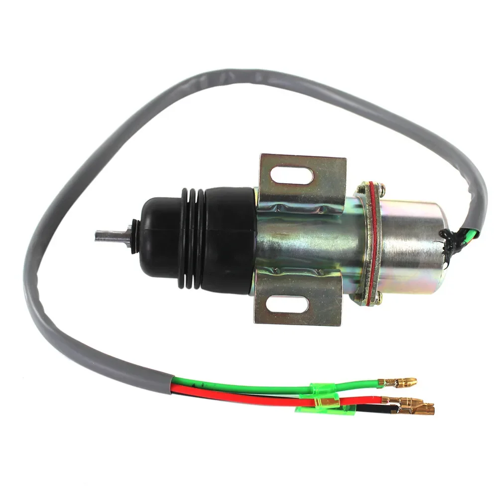 Фото Запорный электромагнитный клапан MV2-17A MV217A 1819100520 для 4JG1 4JG2 6BG1 6BB1 FD115-6 вилочных подъемников, двигателей, электромагнитные аксессуары №3