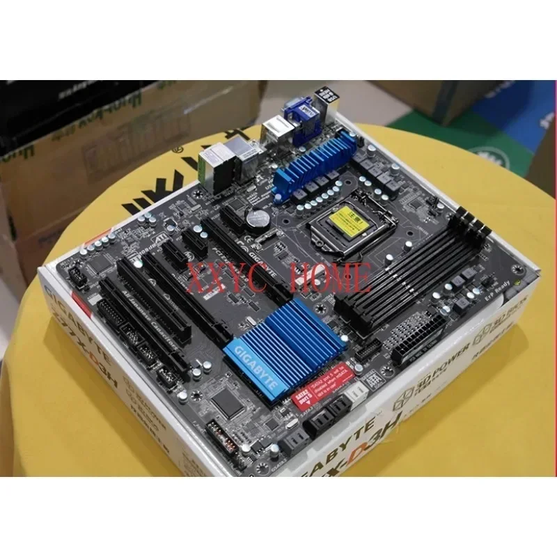 95% новая материнская плата Z77 Gigabyte GA-Z77P-D3 1155, материнская плата с поддержкой 1230 V2 3470