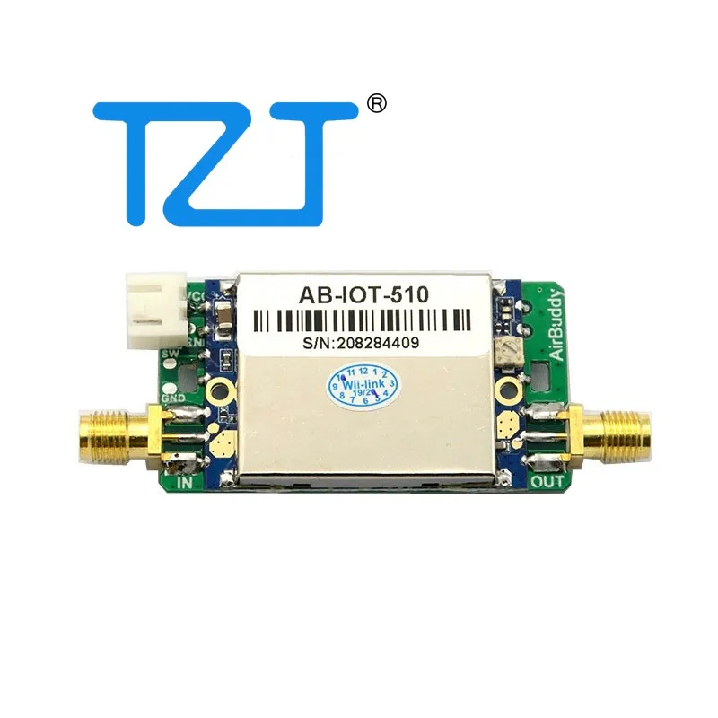TZT AB-IOT-510SMA 470 МГц-520 МГц Модуль двунаправленного усилителя сигнала IoT RFID Усилитель сигнала приемопередачи