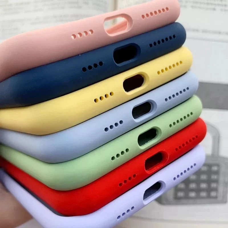 Оригинальные официальные силиконовые чехлы для iPhone 11 15 14 13 12 Pro Max, чехол для Apple iPhone 13 14 11 15 13 12 Pro, чехол с полным покрытием (art.: 3920c7a2d89a2) - 3920c7a2d89a2