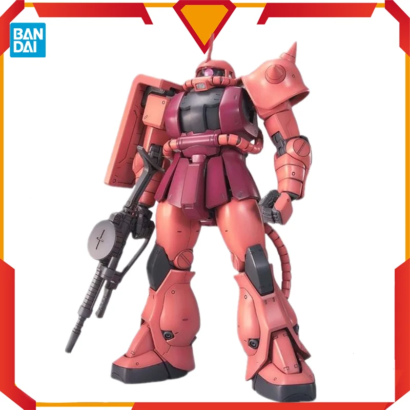 Набор оригинальных моделей Bandai Gundam, аниме-фигурка MG 1/100 MS-06S ZAKU II, коллекция Gunpla, аниме, фигурка, игрушки для детей