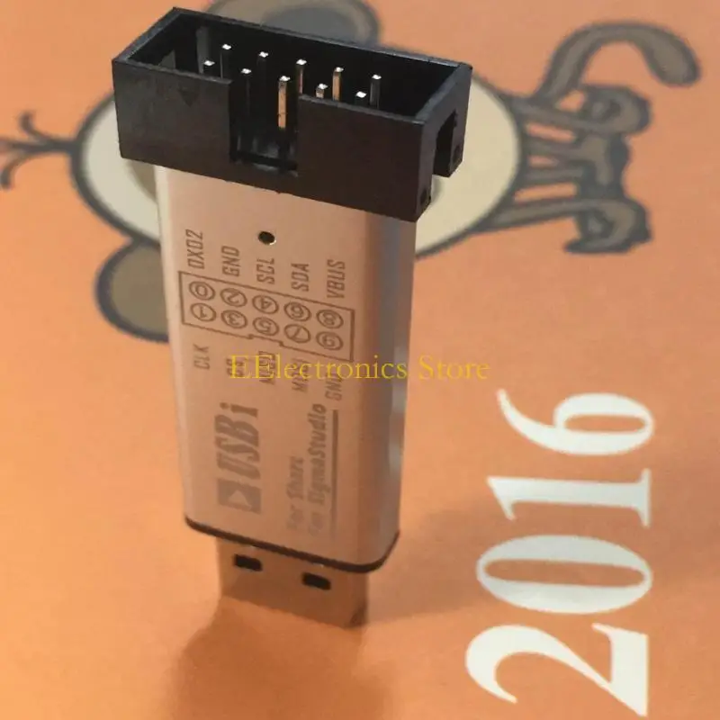 Фото B03C Оптимизированный адаптер Emulators Emulators USBI для связи DSP через SPI или I2C с металлическим корпусом №3