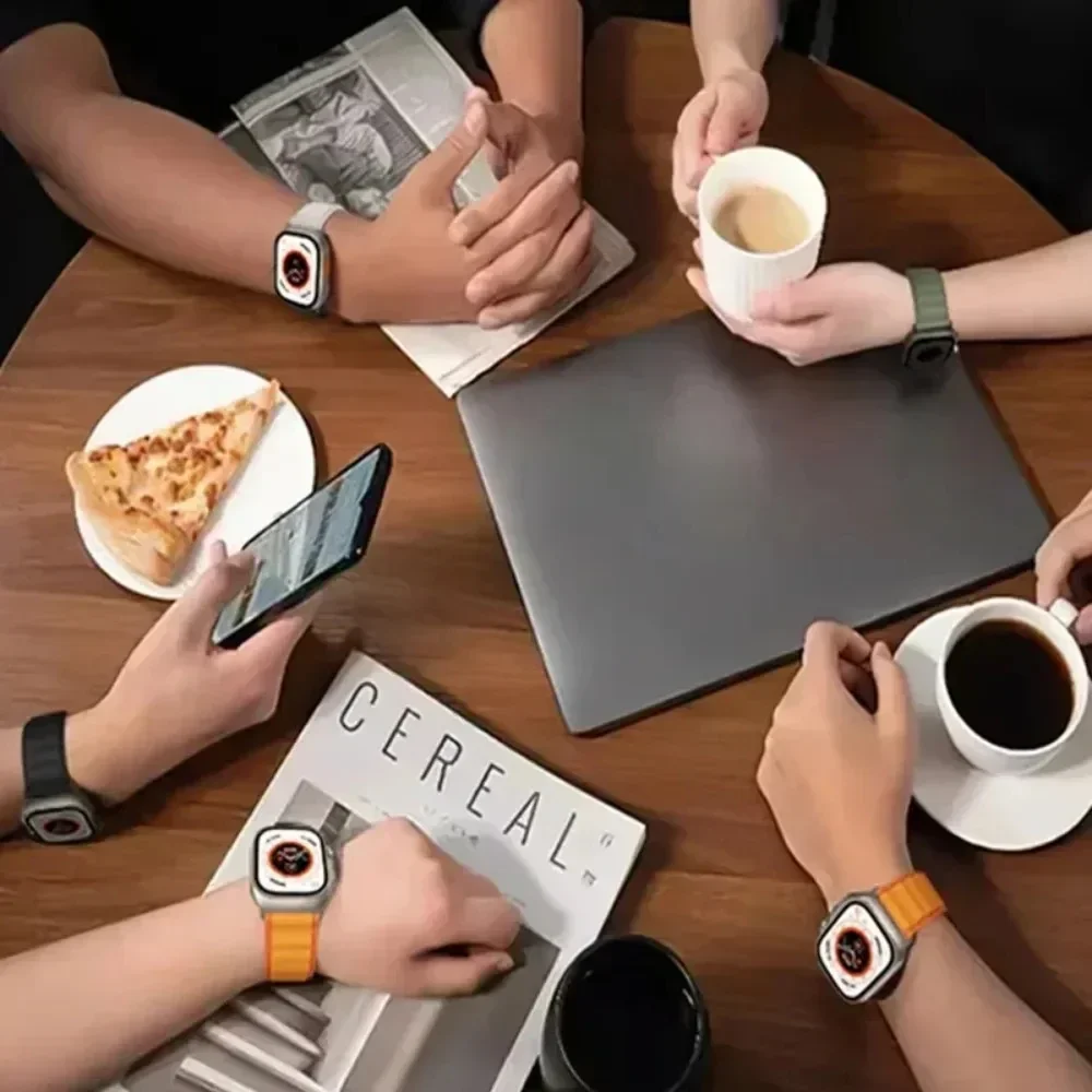 Фото Петля Pop Alpine для Apple Watch Ultra 2/1, ремешок 49 мм, 45 мм, 44 м, 42 мм, 41 мм, 40 мм, 38 мм, нейлоновый ремешок для браслета IWatch 9 8 7 6 5 4 3 SE №5