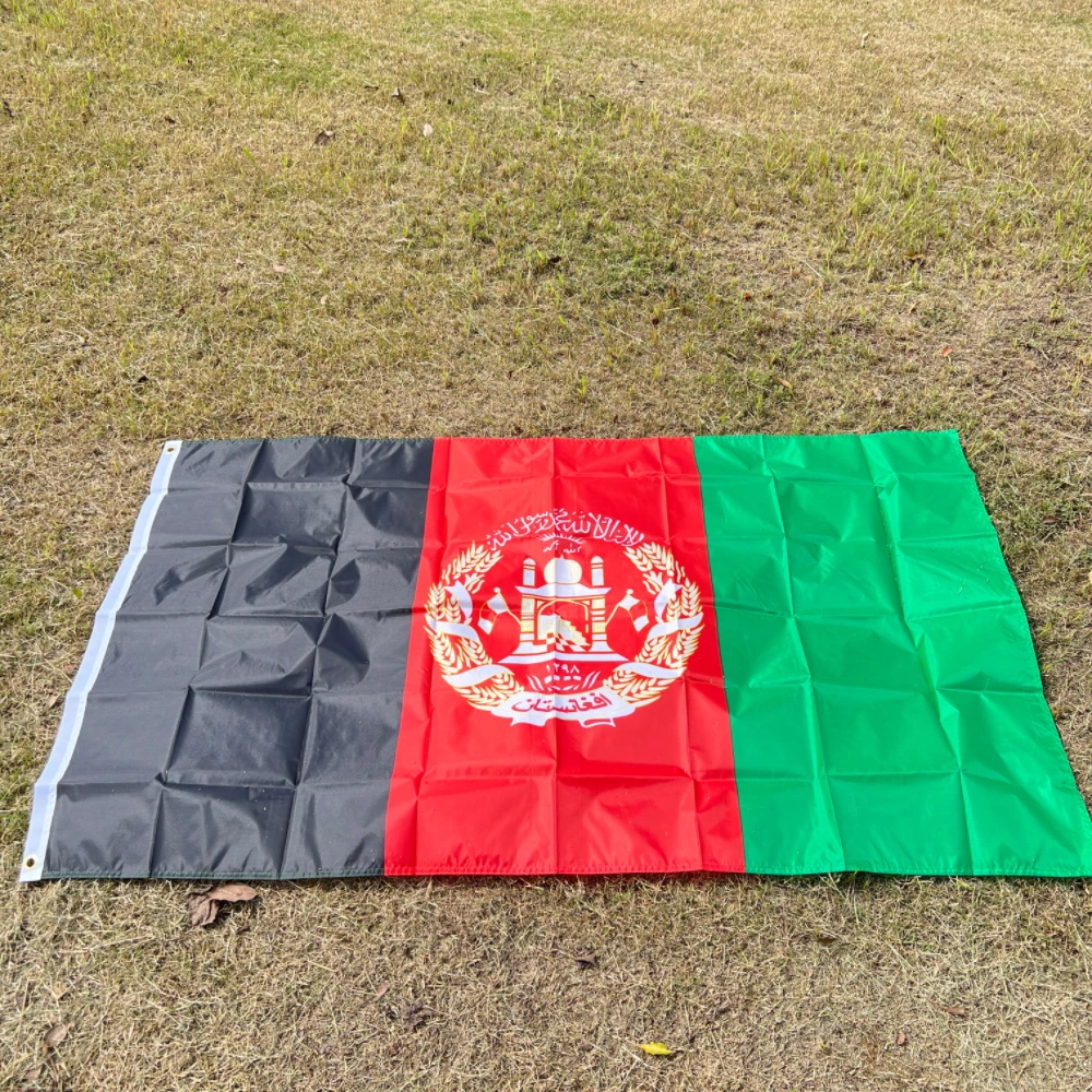 Фото Флаг Афганистана CZY, 90 х150 см, Национальный флаг Афганистана, Кабул, AF AFG, Исламская Республика флаг Афганистана №2