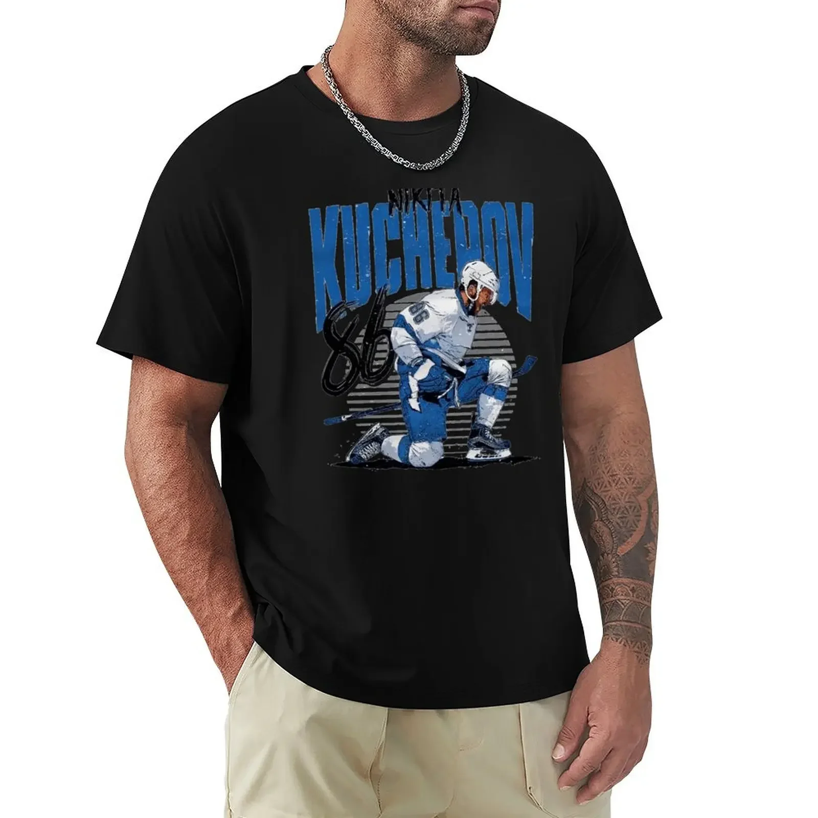 Nikita Kucherov футболка на заказ одежда в стиле хиппи мужская дизайнерская одежда