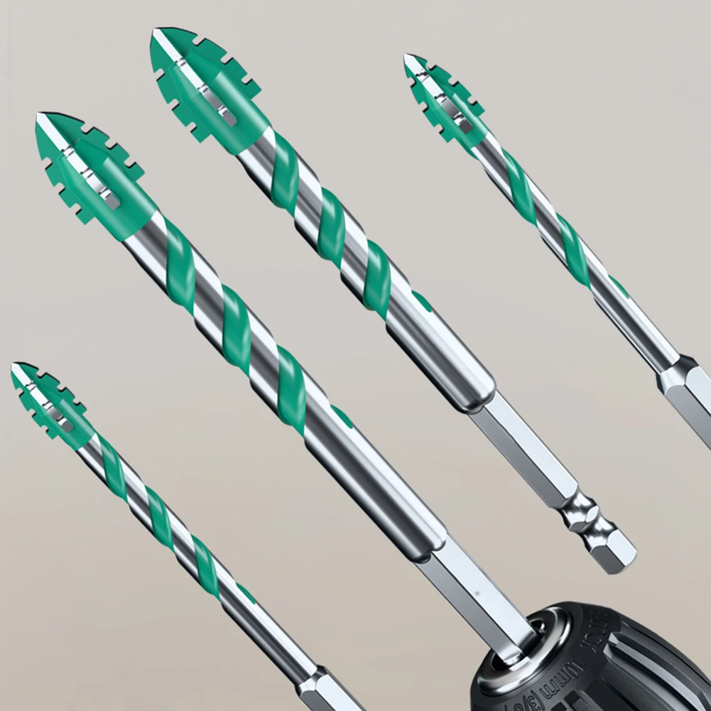 Multi Size Drill Bit Set Cutter Drilling Tools Carbide Drill Bits User-Friendly Design For Glass Drilling For Tile Drilling (art.: 3920ced779ae6) - 3920ced779ae6