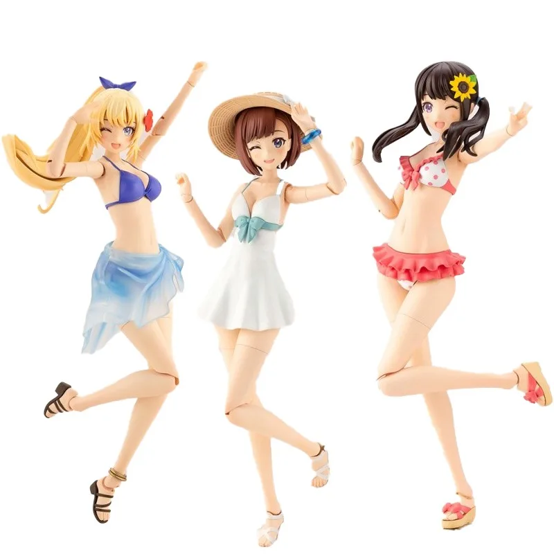 В наличии оригинальный Kotobukiya SOUSAISHOJOTEIEN MADOKA YUKI JK017 Saeki JK021 JK020 KOYOMI 1/10, экшн-сборная модель, игрушки, подарки