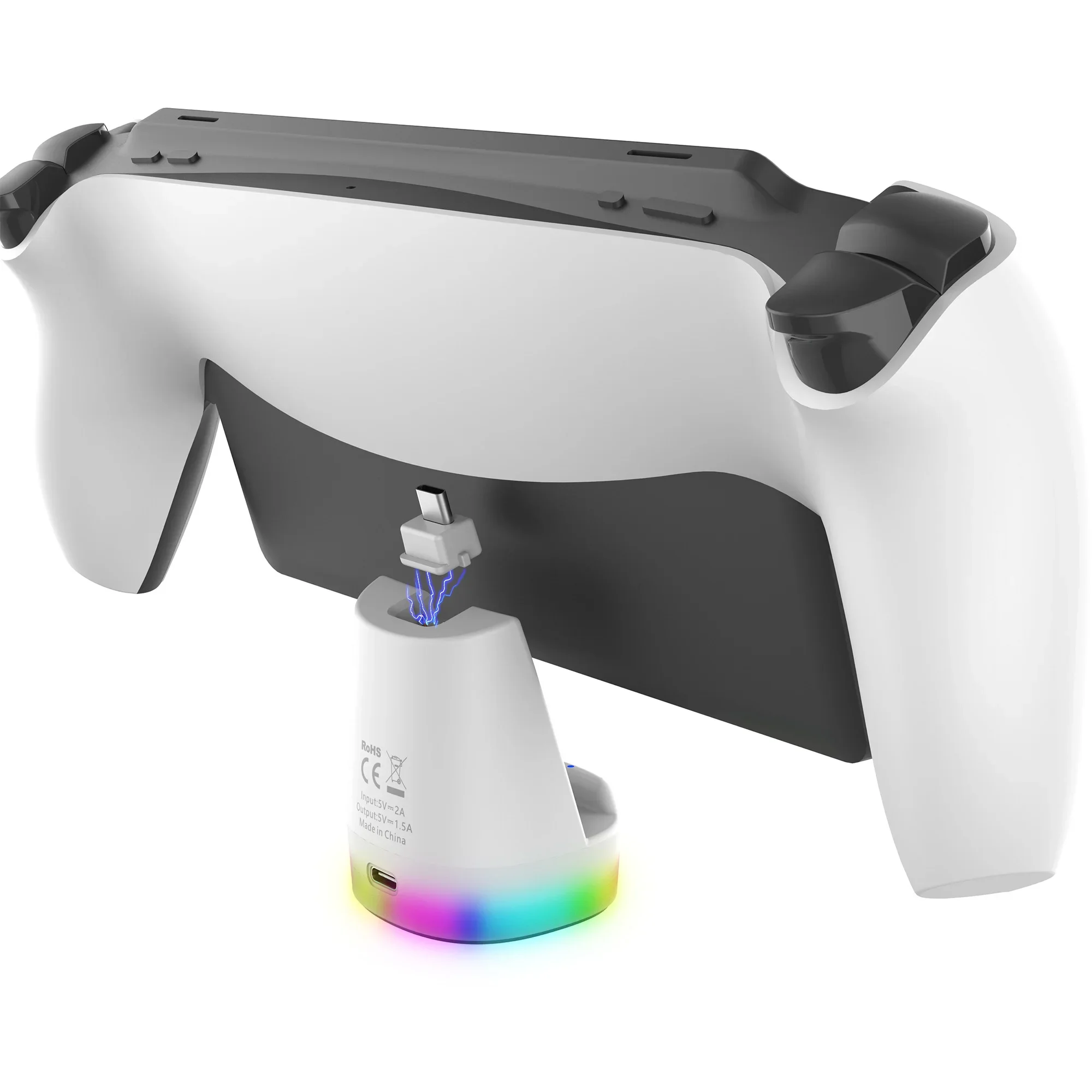 Фото Зарядная станция IPEGA PG-P5P25 для Playstation Portal, подставка для зарядки PS Portal с портативной подставкой для потоковой передачи Meteor Light №5