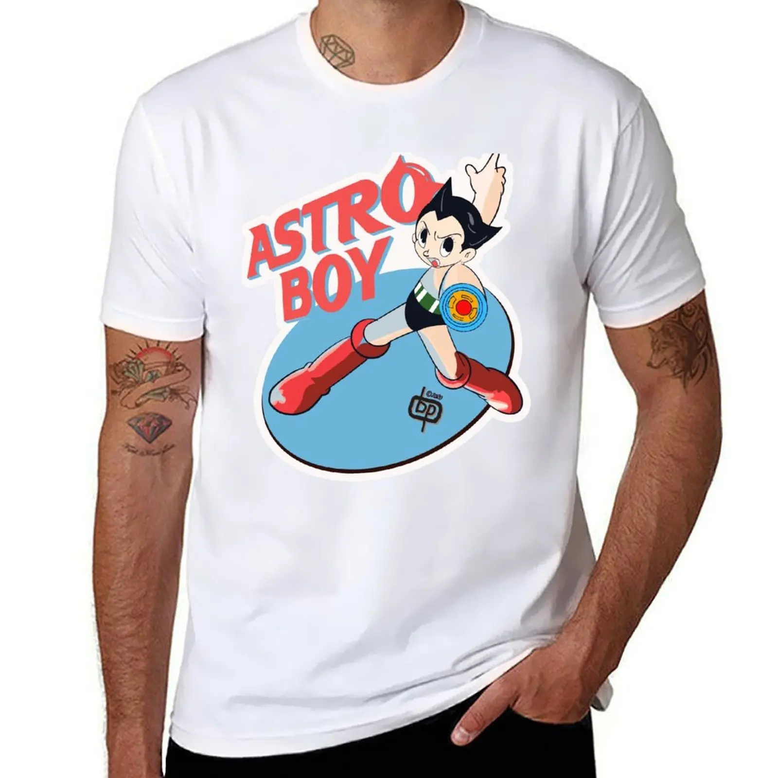 Футболка Astroboy Tetsuwan Atom, футболка Astro Boy, мужская хлопковая мужская футболка, футболка из 100% хлопка