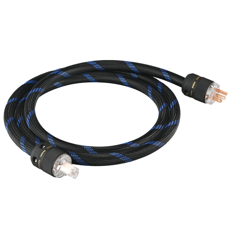 HiFi аудио кабель питания Furutech T1 OFC медный кабель питания переменного тока P037 C037 штепсельная вилка США и ЕС для проигрывателя компакт-дисков