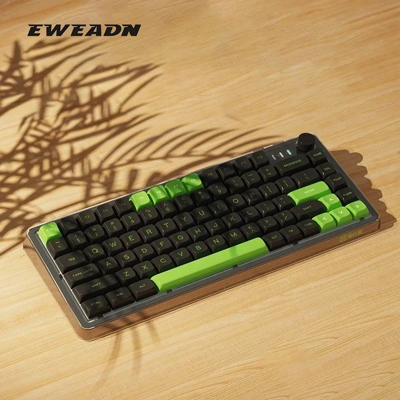EWEAND V82Pro Механическая клавиатура Беспроводная трехрежимная Bluetooth-клавиатура RGB PBT Колпачки для клавиш с ручкой Игровая клавиатура ПК Геймер Подарки