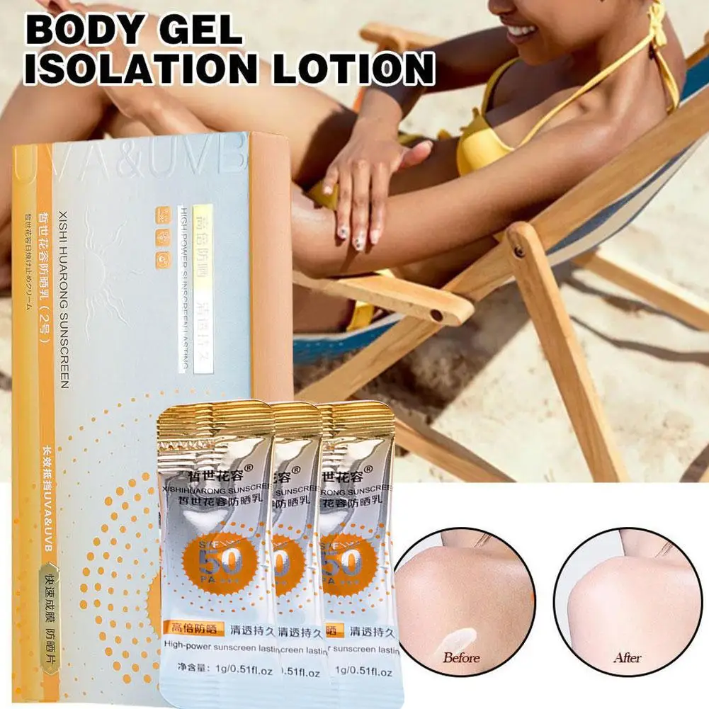Солнцезащитный крем Spf50 с защитой от УФ-лучей, 3 в 1