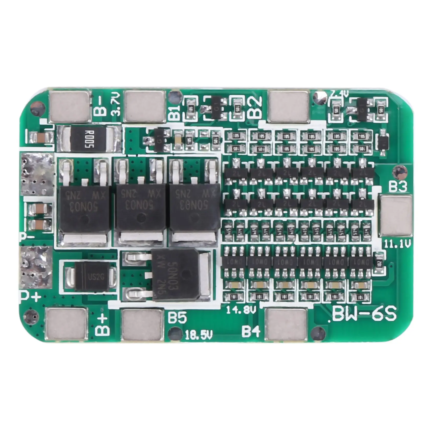 6S 15A 24V PCB BMS Защитная плата зарядного устройства для 6 18650 литий-ионного, литиевого аккумулятора модуля DIY Kit