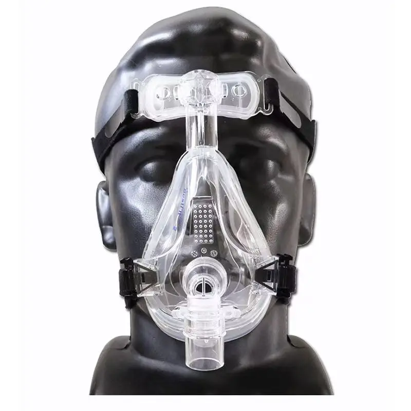 Маска CPAP с повязкой на голову и силиконовой подушкой, обычная для Philips и ResMed Cpap&Bipap для домашнего апноэ и храпа Забота о здоровье