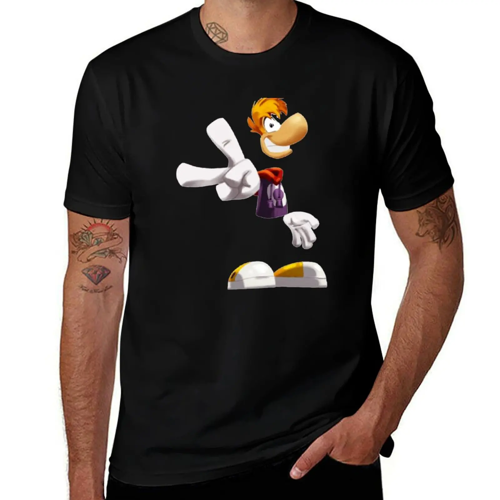 Футболка Rayman g мужские футболки для мужчин футболка мужская хлопковая