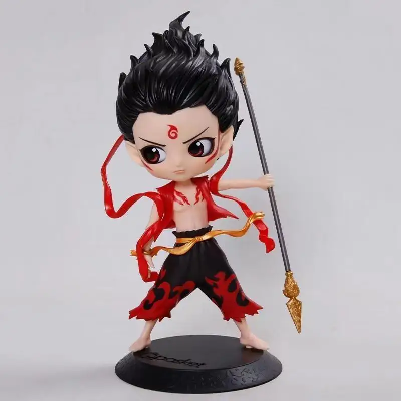 Фото [В наличии] Bandai Banpresto Q-Posket Nezha Aobing аниме персонажи Mini Kawaii Маленькая Фотография модели игрушки подарки №5